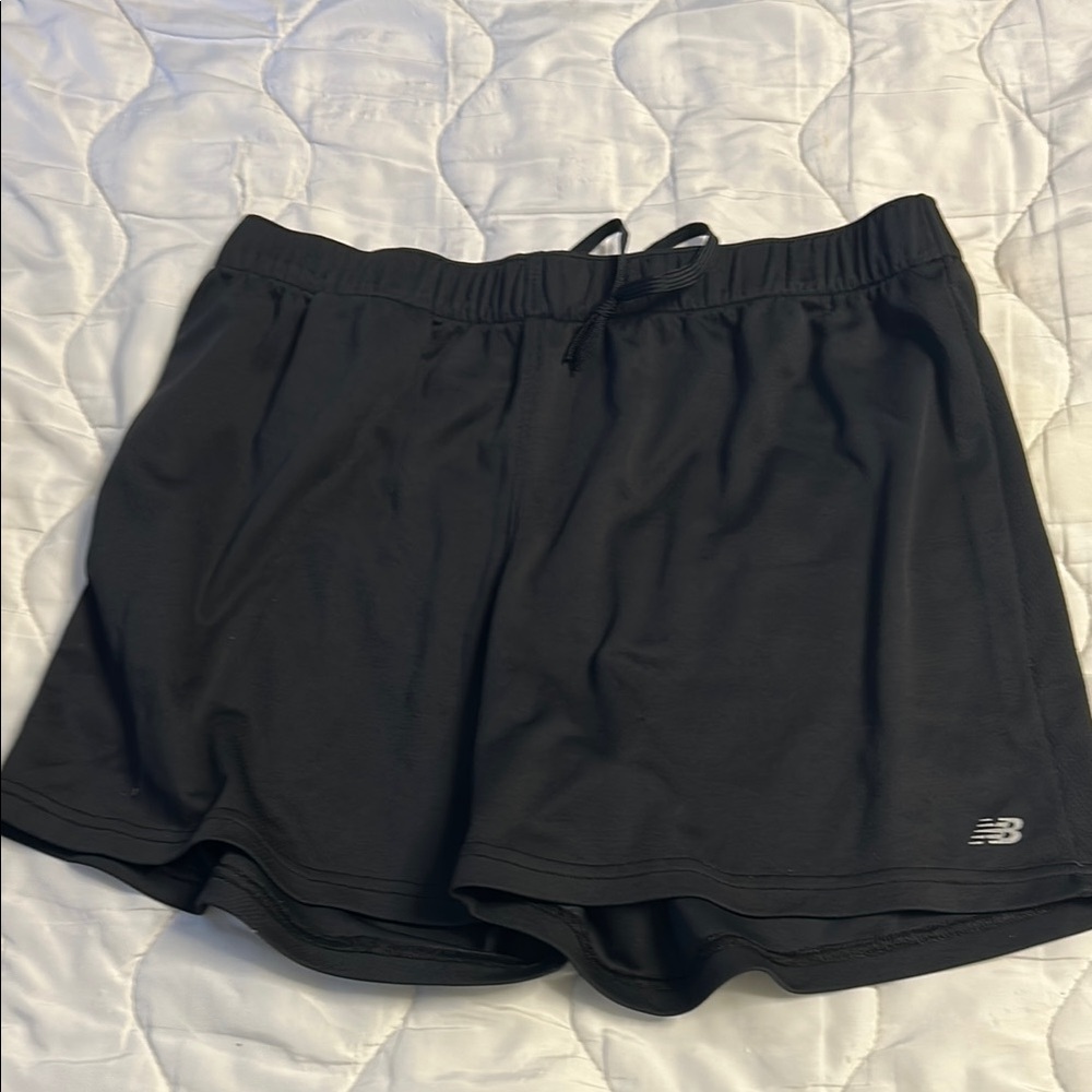 New Balance Women's Black Athletic Shorts